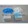 Blood Lancets Twist Lancets / Acier inoxydable